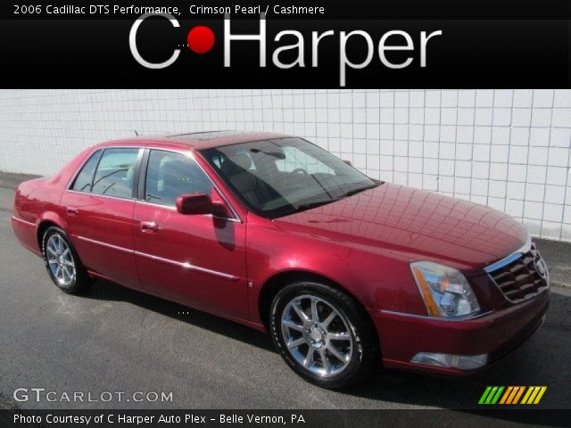 2006 Cadillac DTS Performance in Crimson Pearl