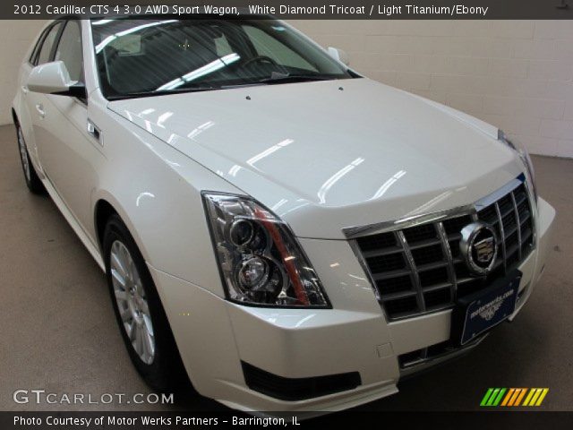 2012 Cadillac CTS 4 3.0 AWD Sport Wagon in White Diamond Tricoat