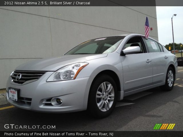 2012 Nissan Altima 2.5 S in Brilliant Silver
