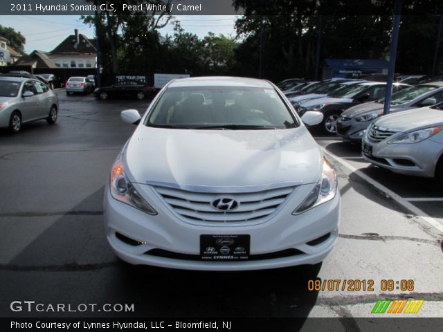 2011 Hyundai Sonata GLS in Pearl White