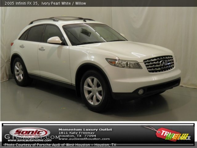 2005 Infiniti FX 35 in Ivory Pearl White