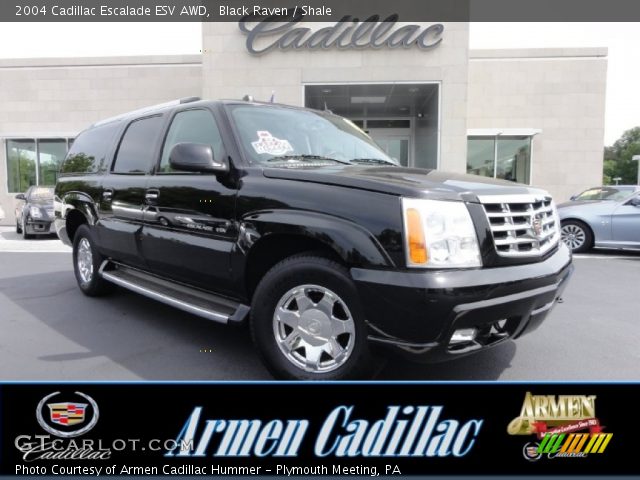 2004 Cadillac Escalade ESV AWD in Black Raven