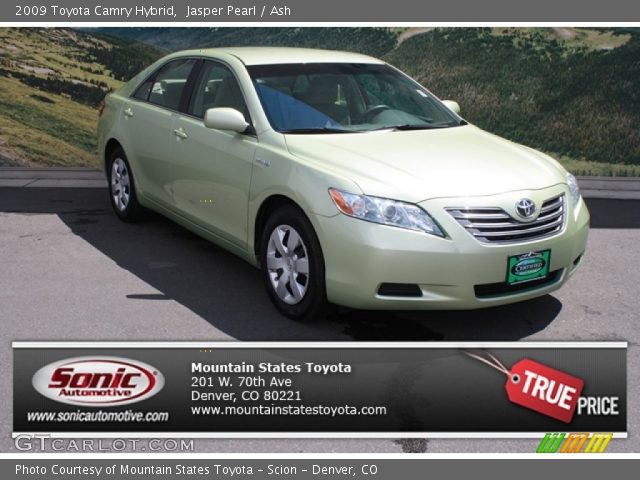 2009 Toyota Camry Hybrid in Jasper Pearl