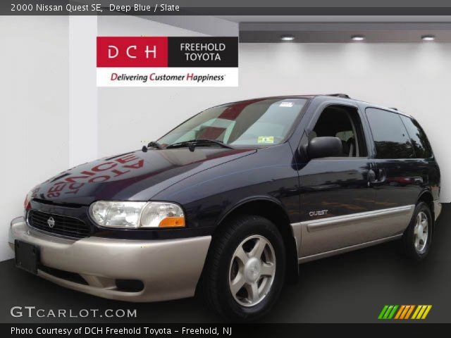 2000 Nissan Quest SE in Deep Blue