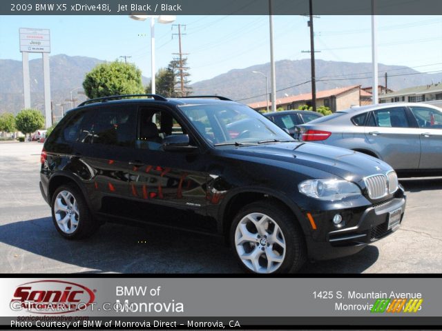 2009 BMW X5 xDrive48i in Jet Black