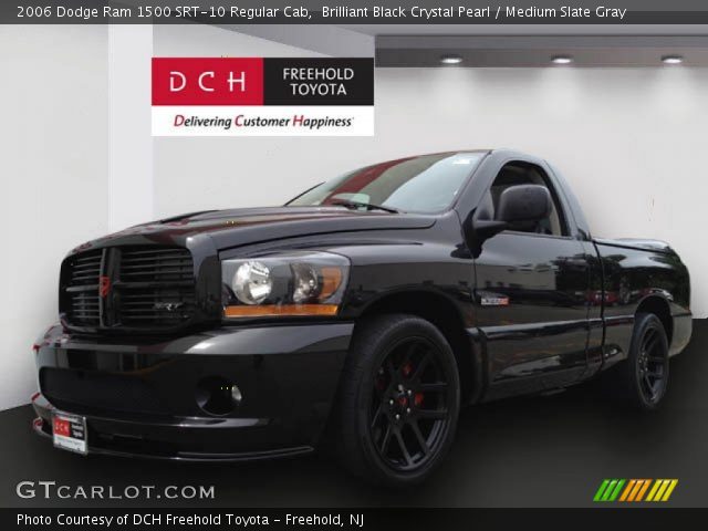 2006 Dodge Ram 1500 SRT-10 Regular Cab in Brilliant Black Crystal Pearl
