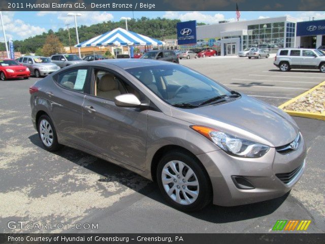 2011 Hyundai Elantra GLS in Desert Bronze