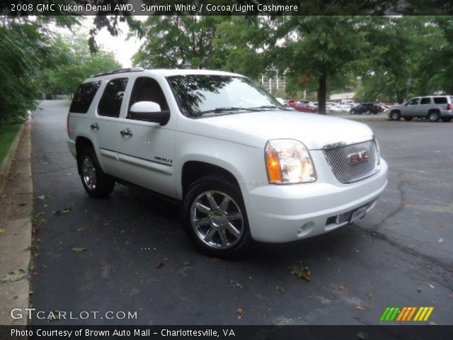 2008 GMC Yukon Denali AWD in Summit White