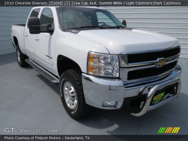 2010 Chevrolet Silverado 2500HD LTZ Crew Cab 4x4 in Summit White