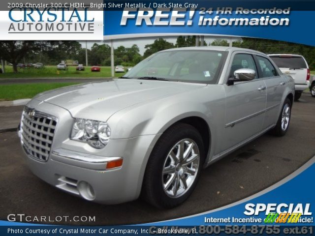 2009 Chrysler 300 C HEMI in Bright Silver Metallic