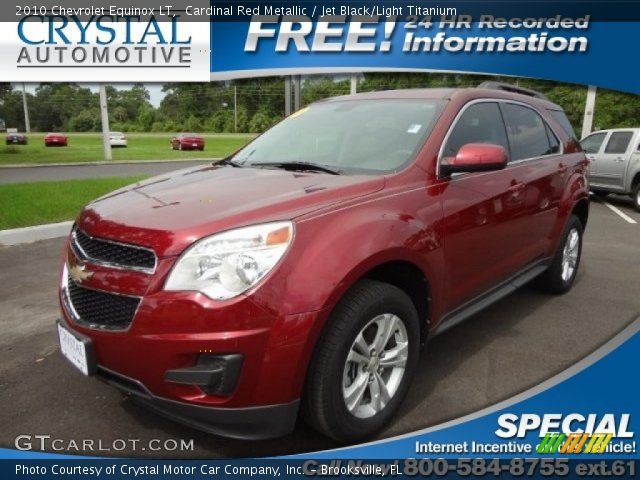 2010 Chevrolet Equinox LT in Cardinal Red Metallic