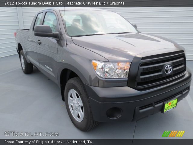 2012 Toyota Tundra Double Cab in Magnetic Gray Metallic