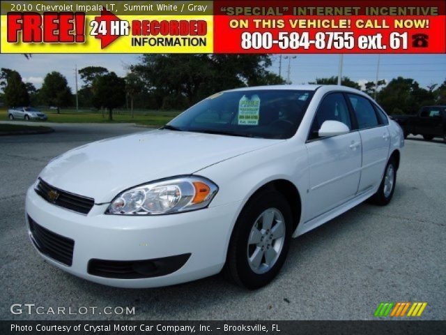 2010 Chevrolet Impala LT in Summit White
