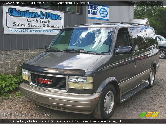 2002 GMC Safari SLT AWD in Storm Gray Metallic