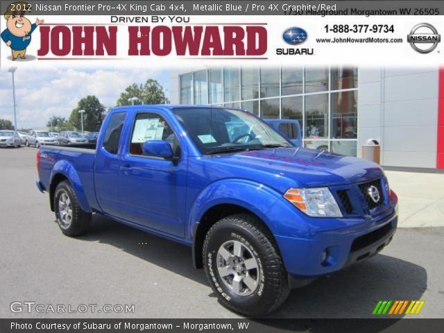 2012 Nissan Frontier Pro-4X King Cab 4x4 in Metallic Blue