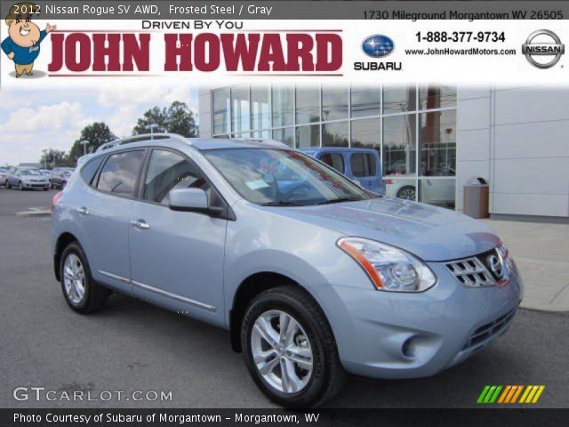2012 Nissan Rogue SV AWD in Frosted Steel