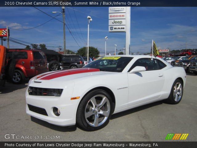 2010 Chevrolet Camaro SS/RS Coupe in Summit White