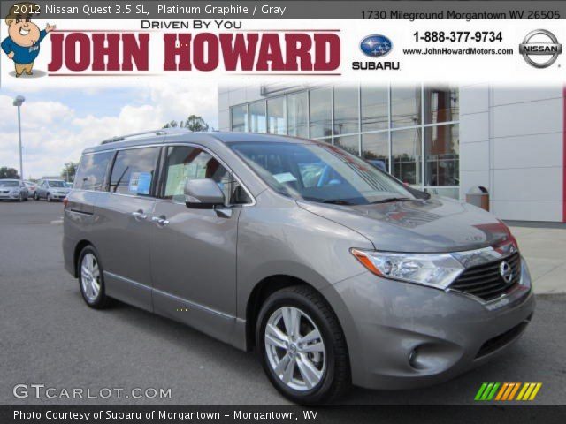 2012 Nissan Quest 3.5 SL in Platinum Graphite