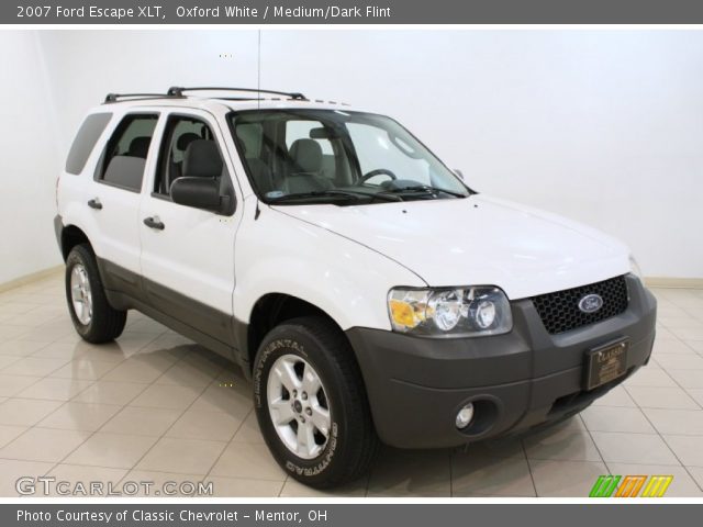 2007 Ford Escape XLT in Oxford White