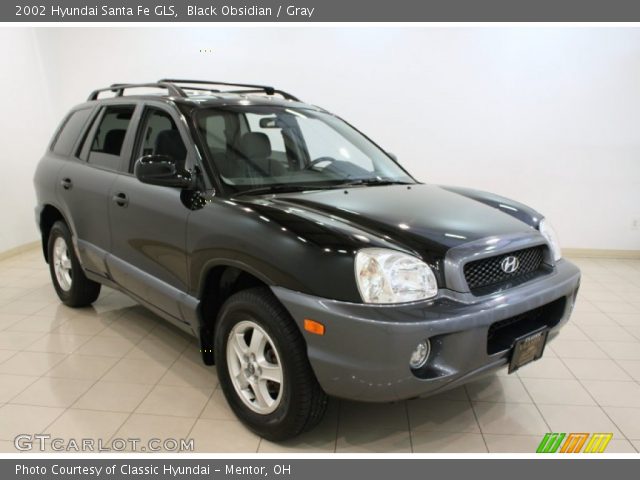 2002 Hyundai Santa Fe GLS in Black Obsidian