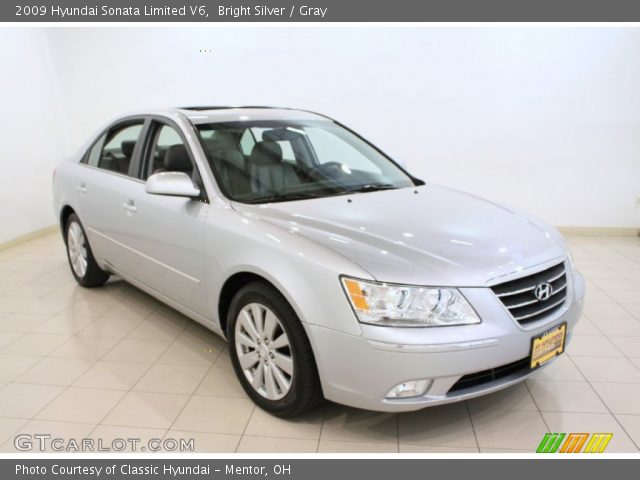 2009 Hyundai Sonata Limited V6 in Bright Silver