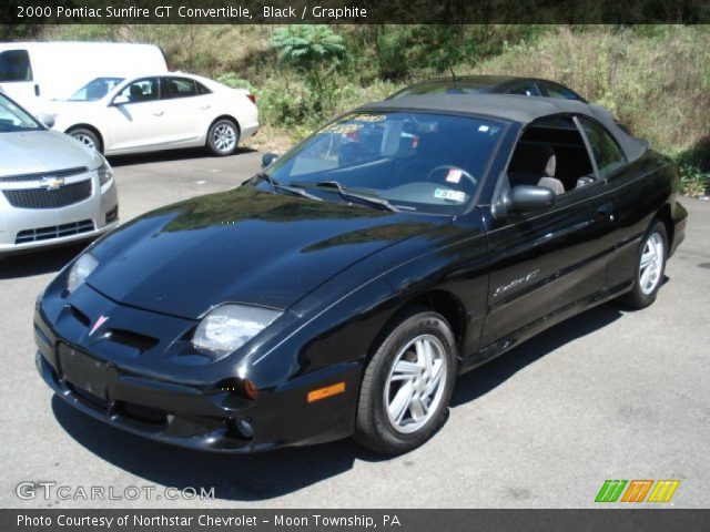 2000 Pontiac Sunfire GT Convertible in Black