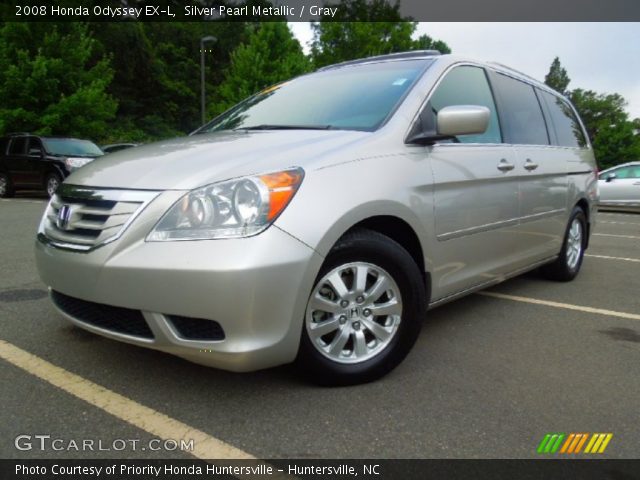 2008 Honda Odyssey EX-L in Silver Pearl Metallic