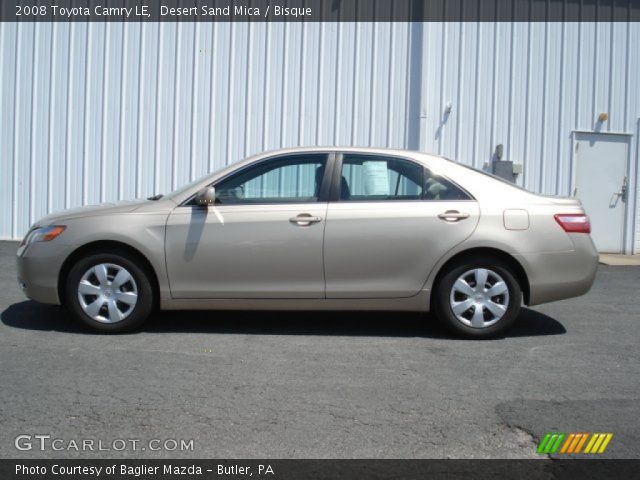 2008 Toyota Camry LE in Desert Sand Mica