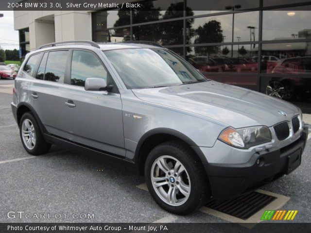 2004 BMW X3 3.0i in Silver Grey Metallic