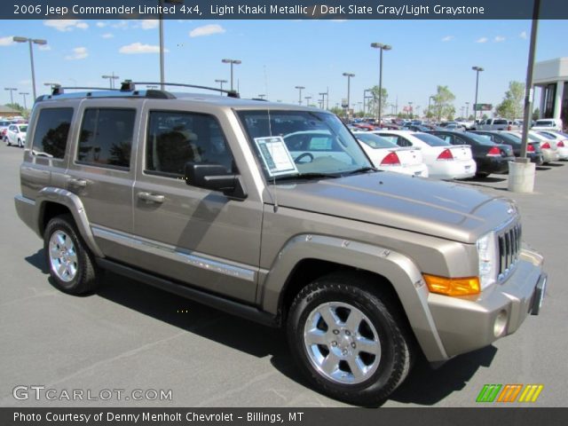 2006 Jeep Commander Limited 4x4 in Light Khaki Metallic