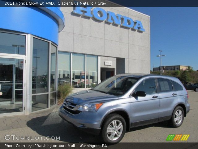 2011 Honda CR-V EX 4WD in Glacier Blue Metallic
