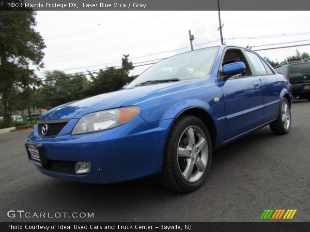 2003 Mazda Protege DX in Laser Blue Mica