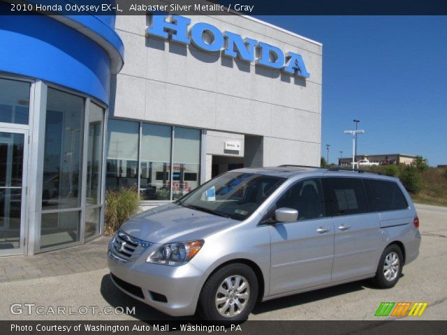 2010 Honda Odyssey EX-L in Alabaster Silver Metallic