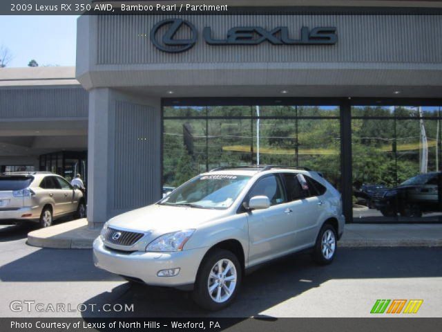 2009 Lexus RX 350 AWD in Bamboo Pearl