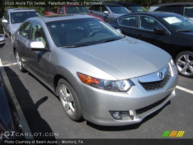 2010 Acura TSX Sedan in Palladium Metallic