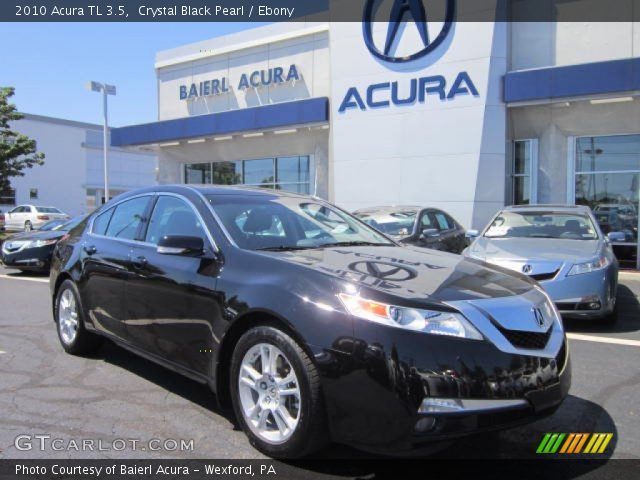 2010 Acura TL 3.5 in Crystal Black Pearl
