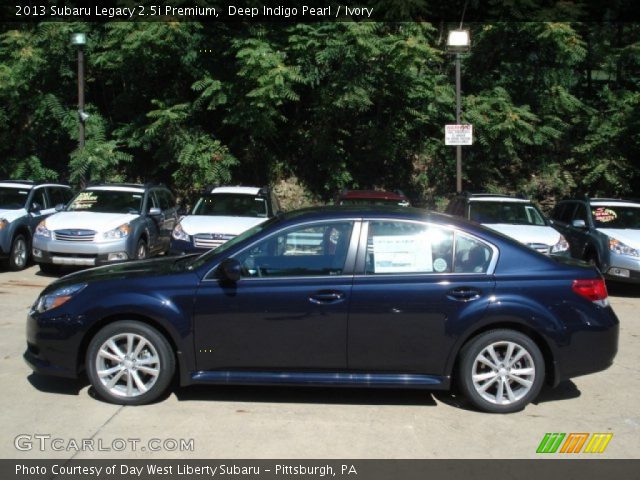 2013 Subaru Legacy 2.5i Premium in Deep Indigo Pearl