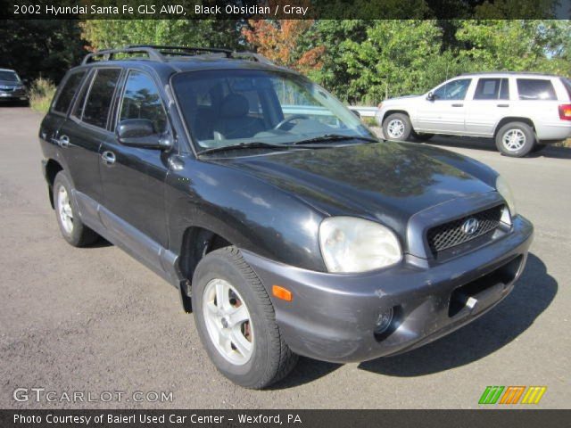 2002 Hyundai Santa Fe GLS AWD in Black Obsidian
