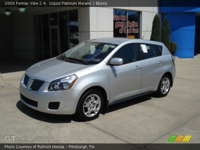 2009 Pontiac Vibe 2.4 in Liquid Platinum Metallic