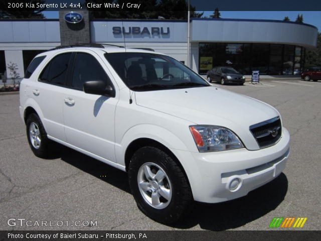 2006 Kia Sorento LX 4x4 in Clear White