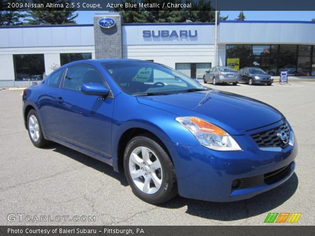 2009 Nissan Altima 2.5 S Coupe in Azure Blue Metallic