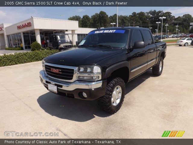 2005 GMC Sierra 1500 SLT Crew Cab 4x4 in Onyx Black