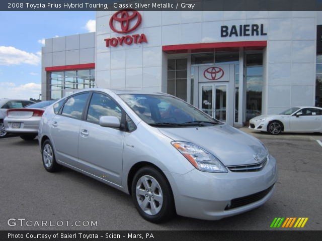 2008 Toyota Prius Hybrid Touring in Classic Silver Metallic