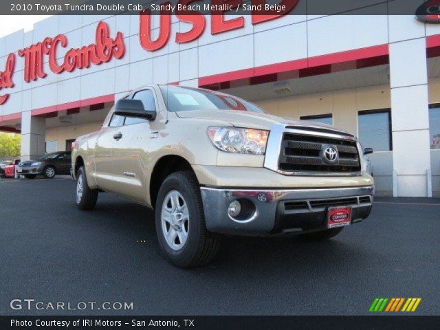 2010 Toyota Tundra Double Cab in Sandy Beach Metallic