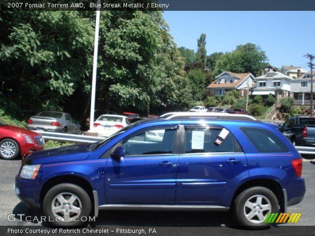 2007 Pontiac Torrent AWD in Blue Streak Metallic