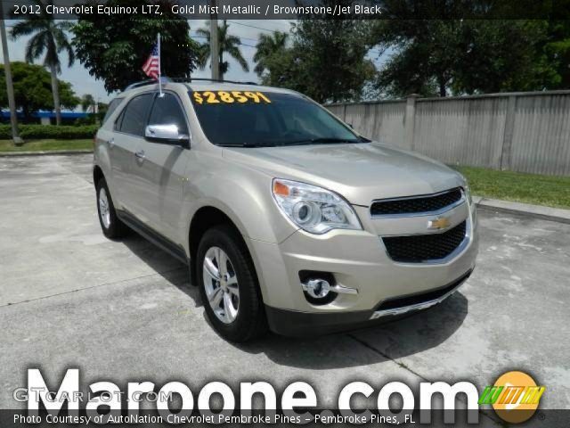 2012 Chevrolet Equinox LTZ in Gold Mist Metallic