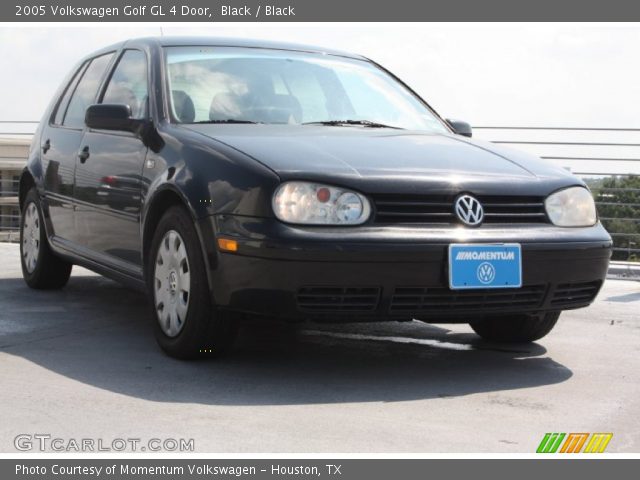 2005 Volkswagen Golf GL 4 Door in Black