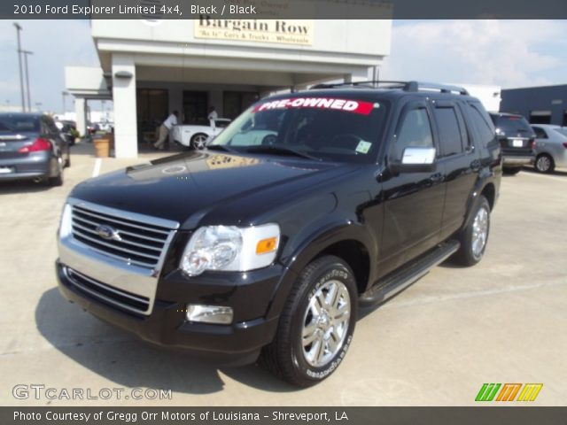 2010 Ford Explorer Limited 4x4 in Black