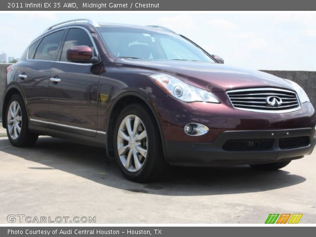 2011 Infiniti EX 35 AWD in Midnight Garnet