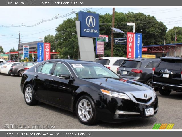 2009 Acura TL 3.5 in Crystal Black Pearl